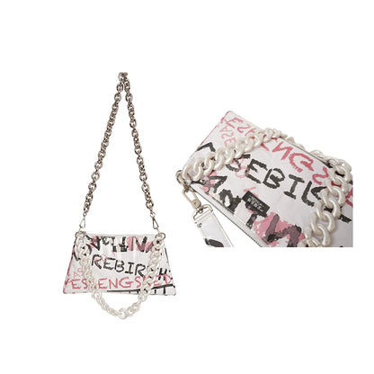 Graffiti Underarm Women's Bag