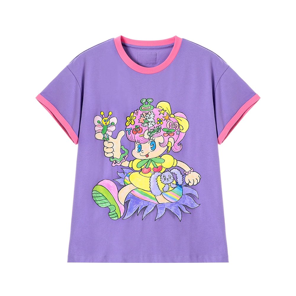 Comic Girl Cotton Tee