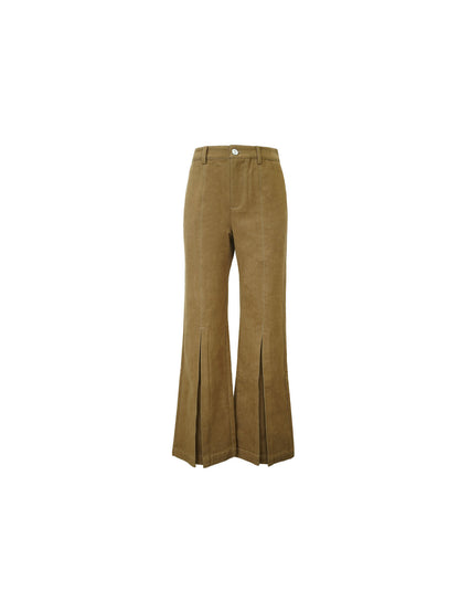 High-Waisted Flared Wide-Leg Jeans