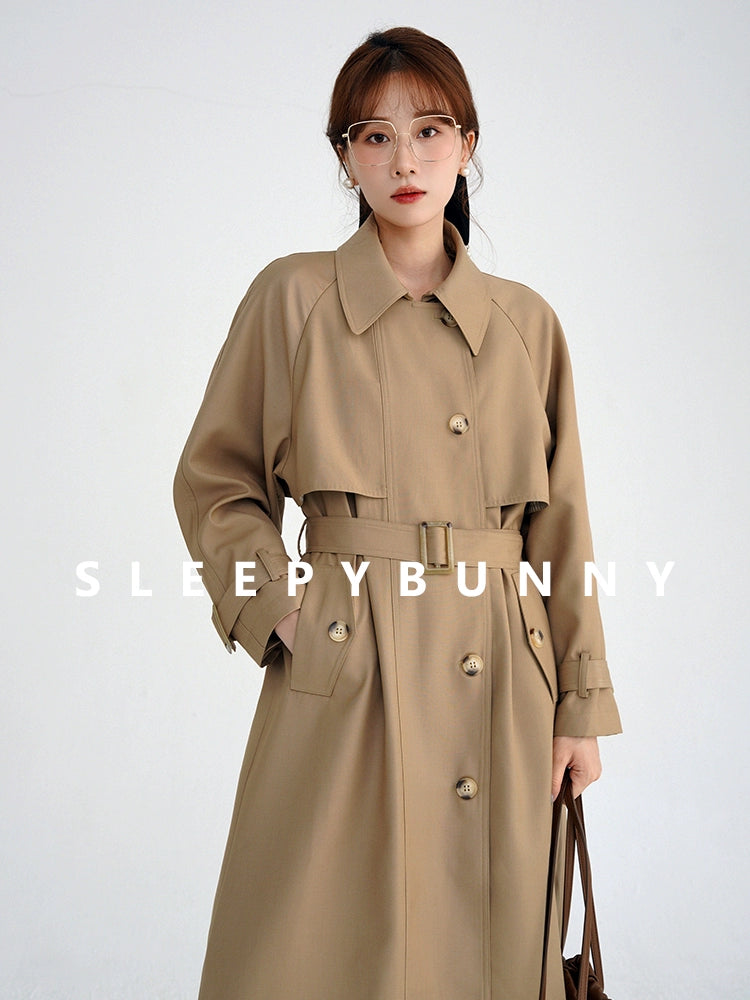 Casual Loose Long Trench