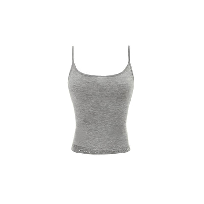 Rivet Hem High-Stretch Camisole – Tight & Alluring Pure-Style Babes Top