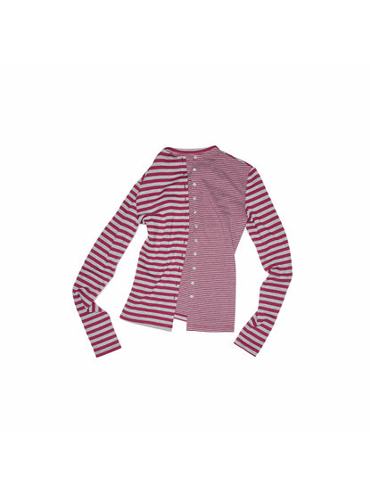 Striped Tank, Cardigan & Trousers Set