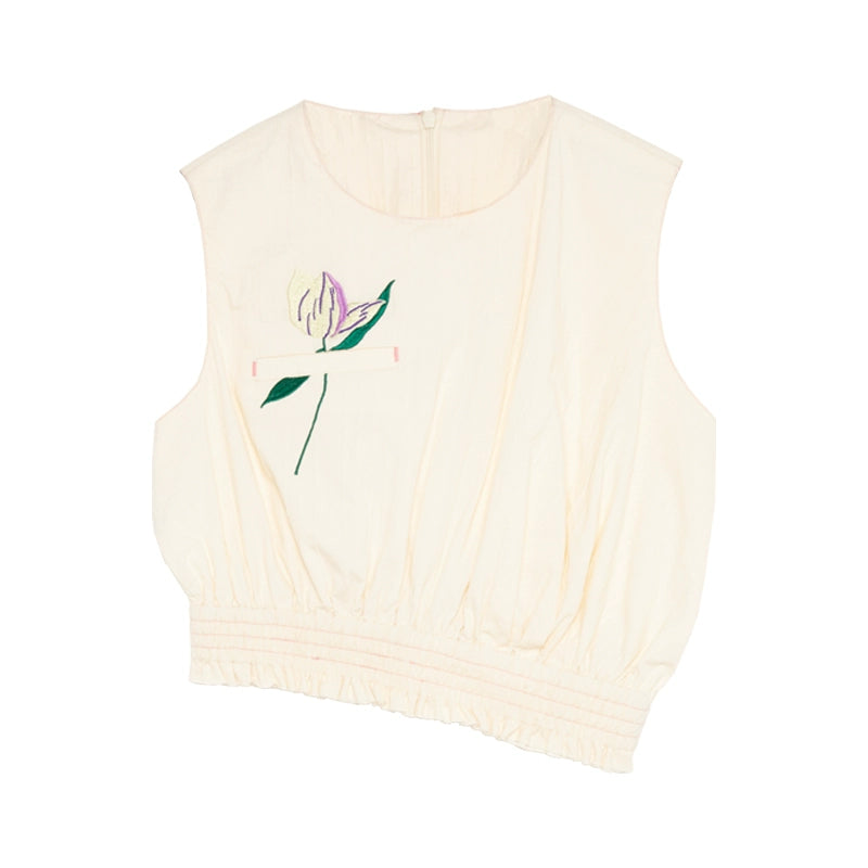 Вышивка тюльпана: набор юбки для бака и бутоны