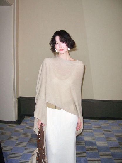 Knitting Language Reversible Knit Cardigan & Shoulder Vest – Hong Kong Retro Style