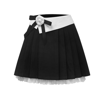 Square Neck Pleated Set