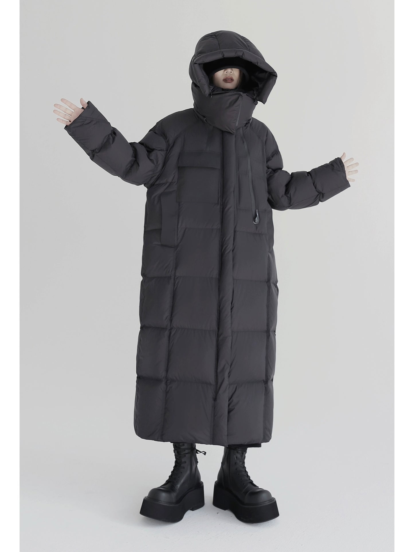 National Standard Outdoor White Duck Down Jacket