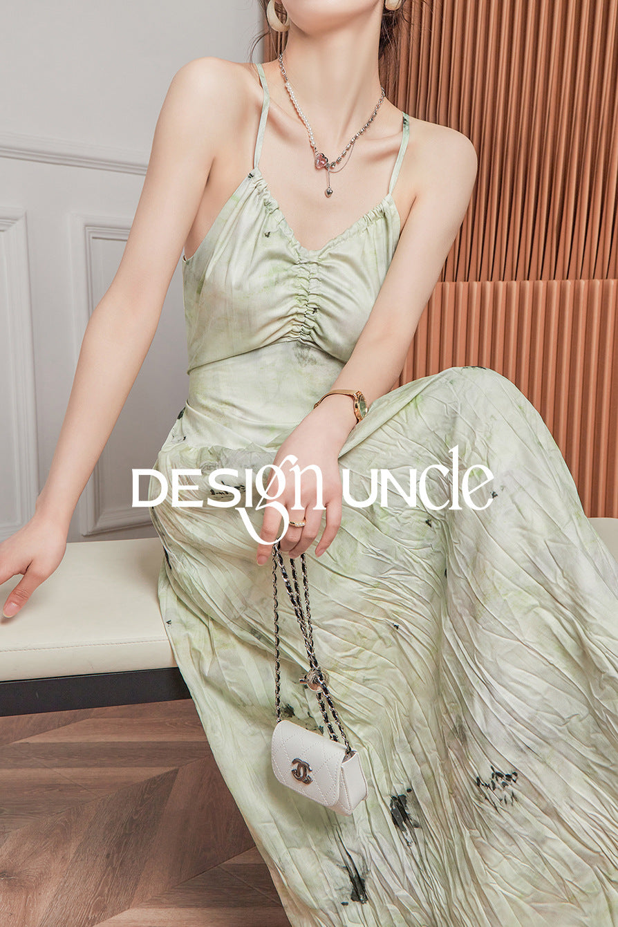 Green Strap Dress 2023