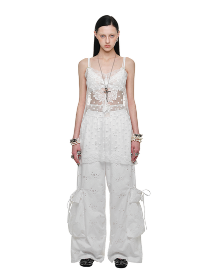 Polka Dot Lace Slip Dress – Loose Pure Lust Babes Style