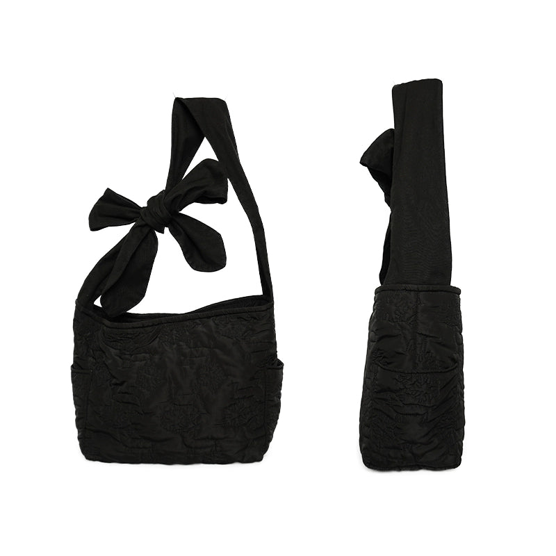 Bow Tie Cotton Crossbody