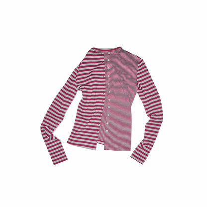 Striped Tank, Cardigan & Trousers Set