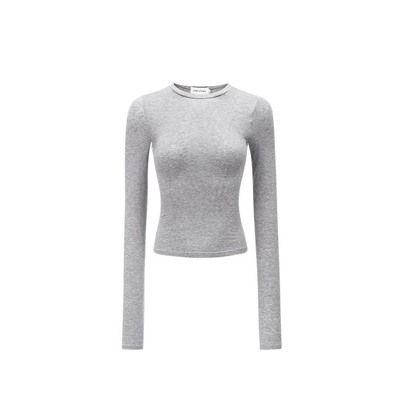 T-shirt Slim Round Neck Basic