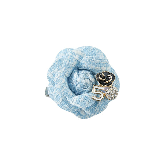 [Elegant Hepburn] French Flower Brooch - Four-Color Jewelry