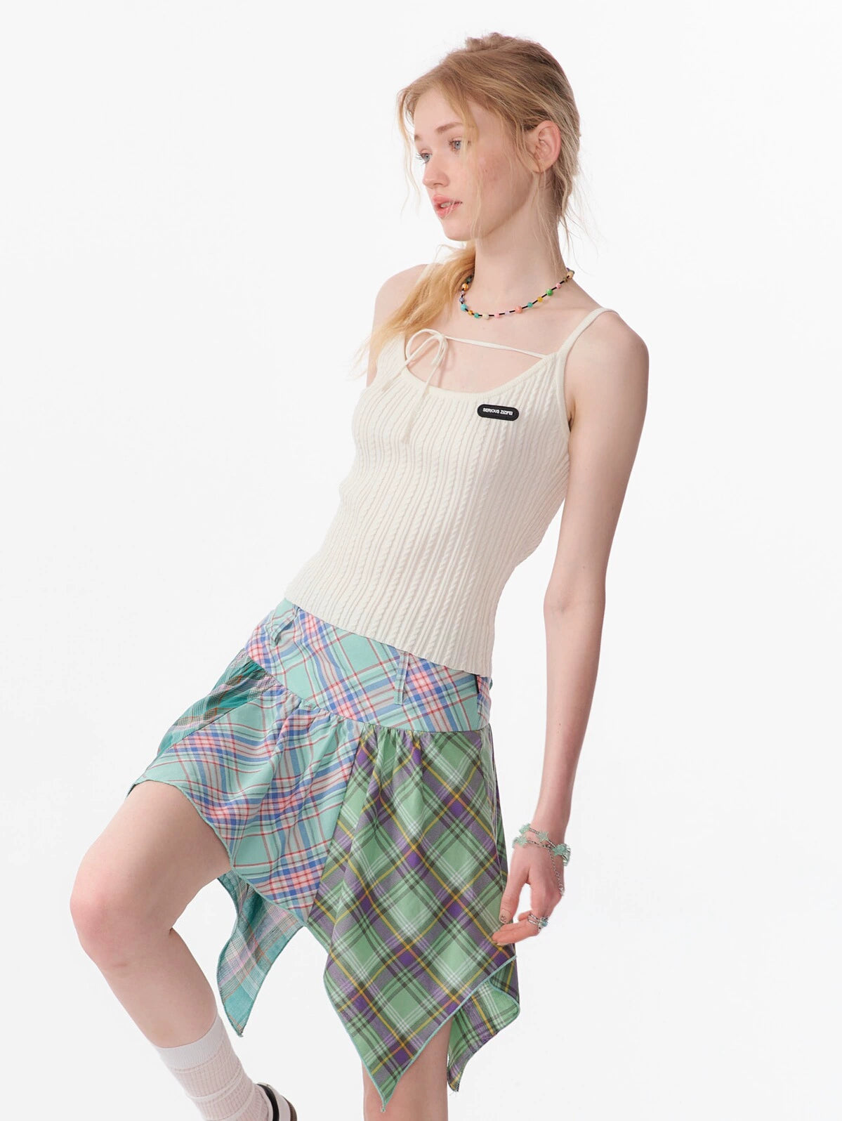 Bow Slim Fit Sleeveless Top | Perfect Layering for Summer Retro Style