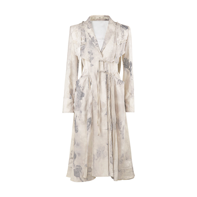 Blossom Long Trench Coat