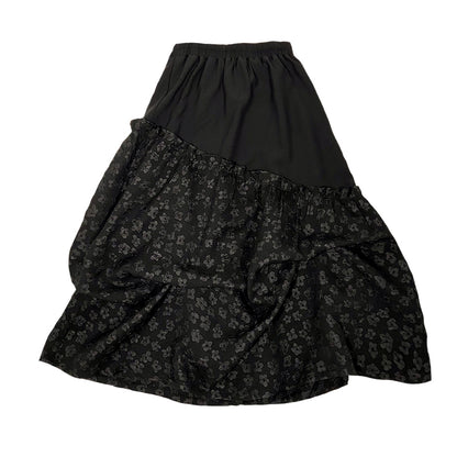 Ruffle Jacquard Skirt
