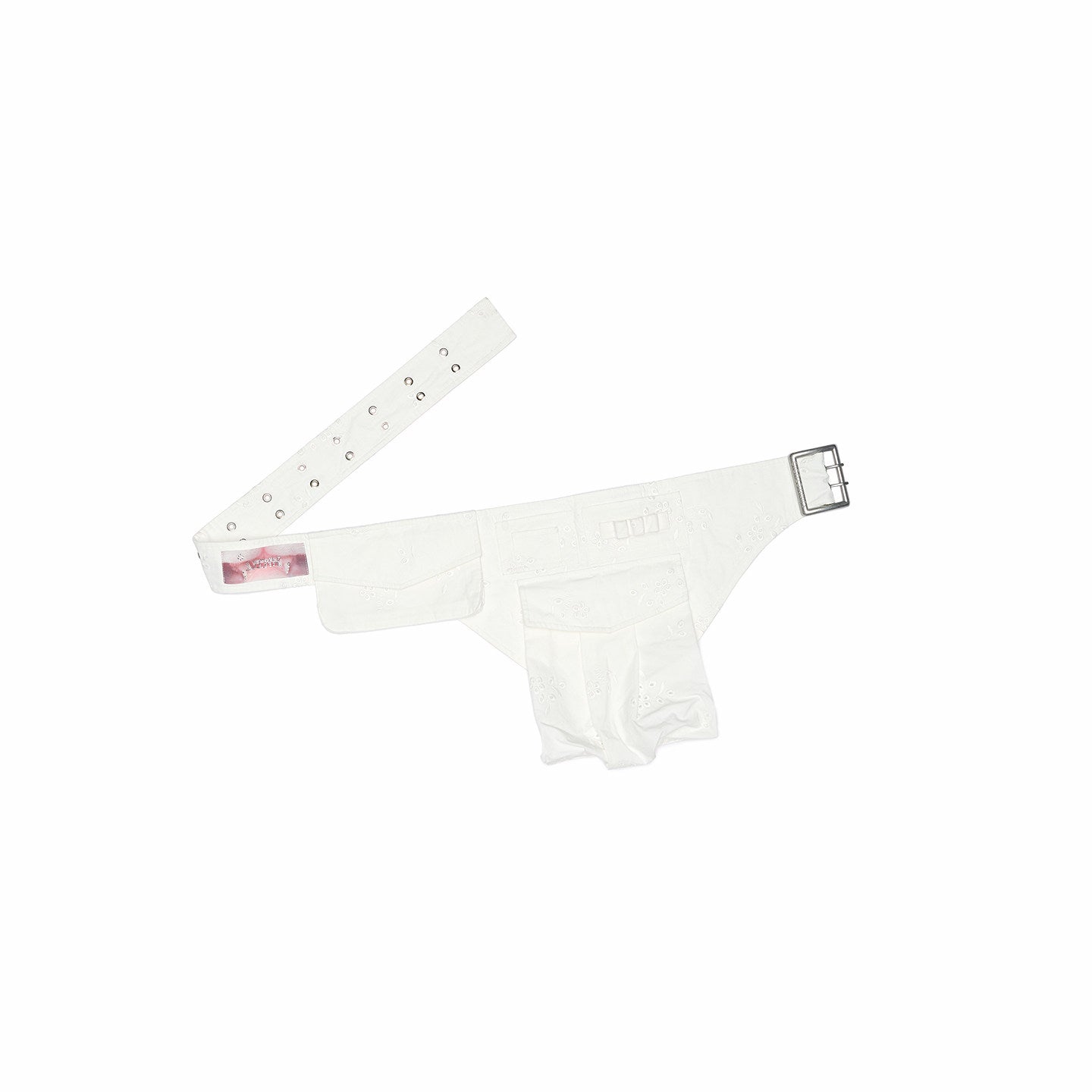 Embroidered Utility Belt Bag