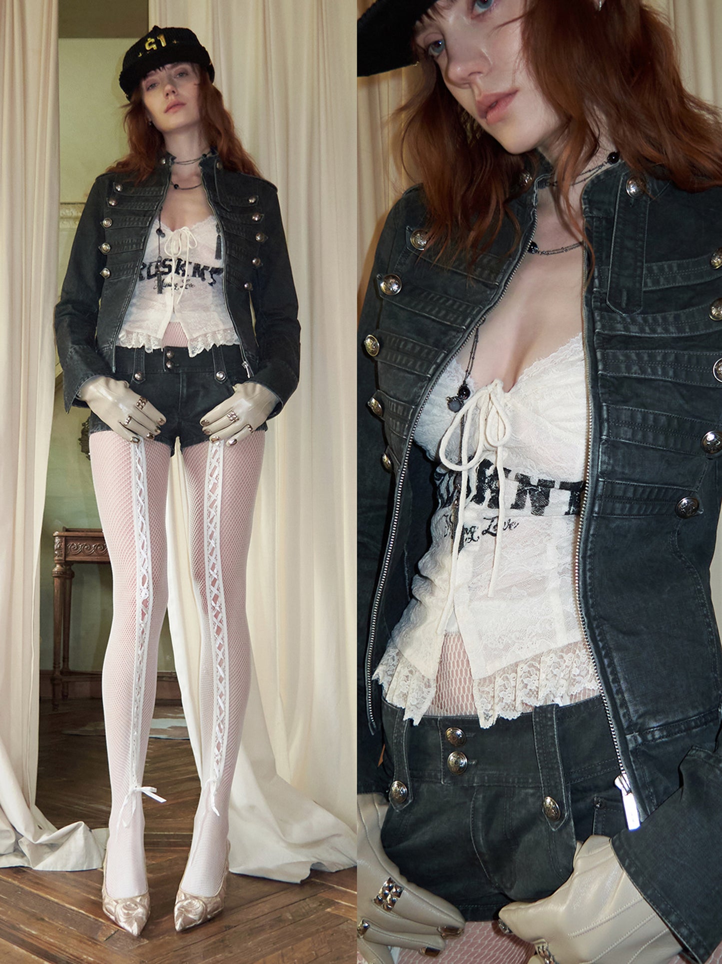 Napoleon Cropped Jacket