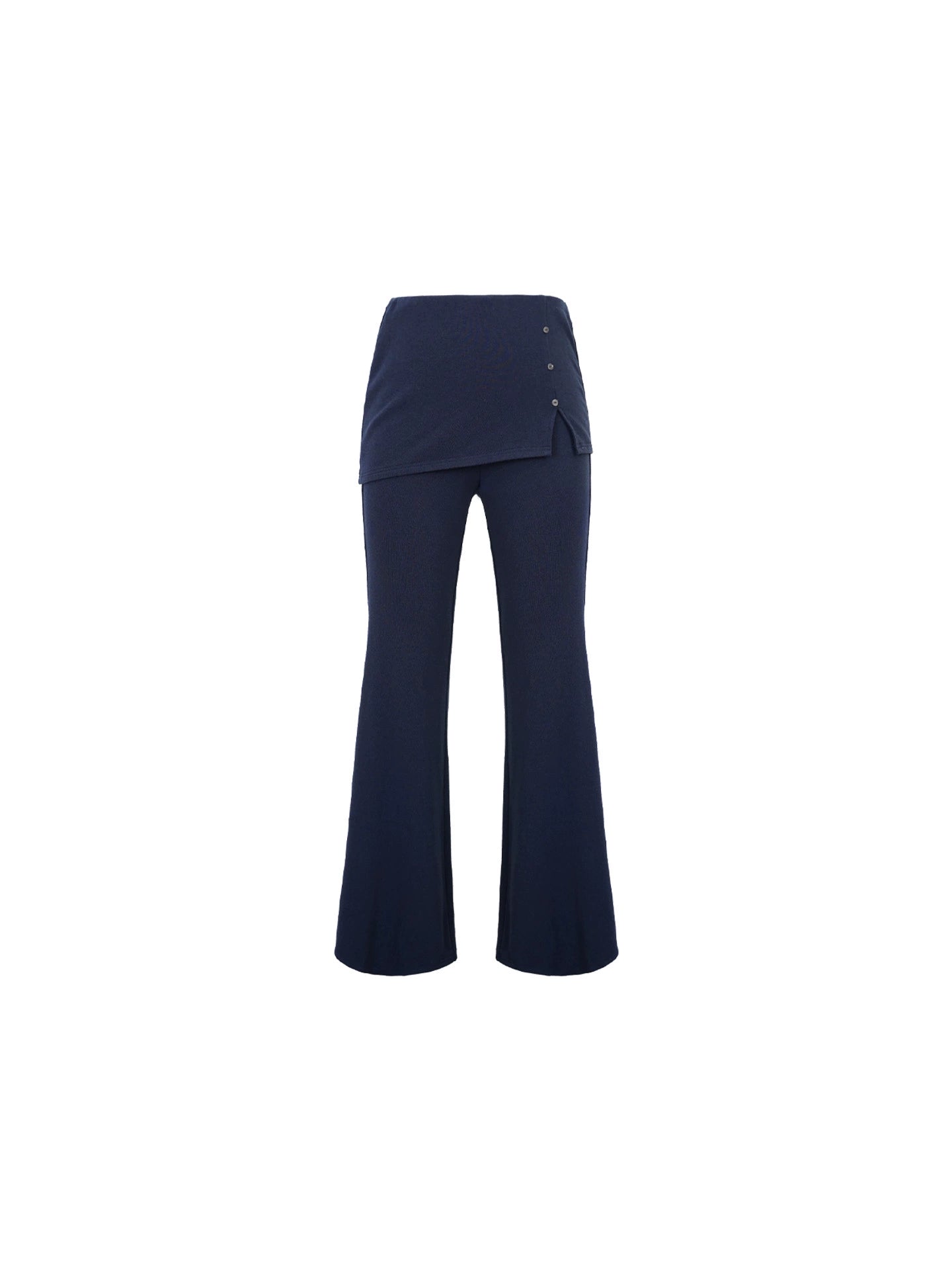 Warm Tea High-Waisted Slim Straight Trousers – Hong Kong Retro Autumn
