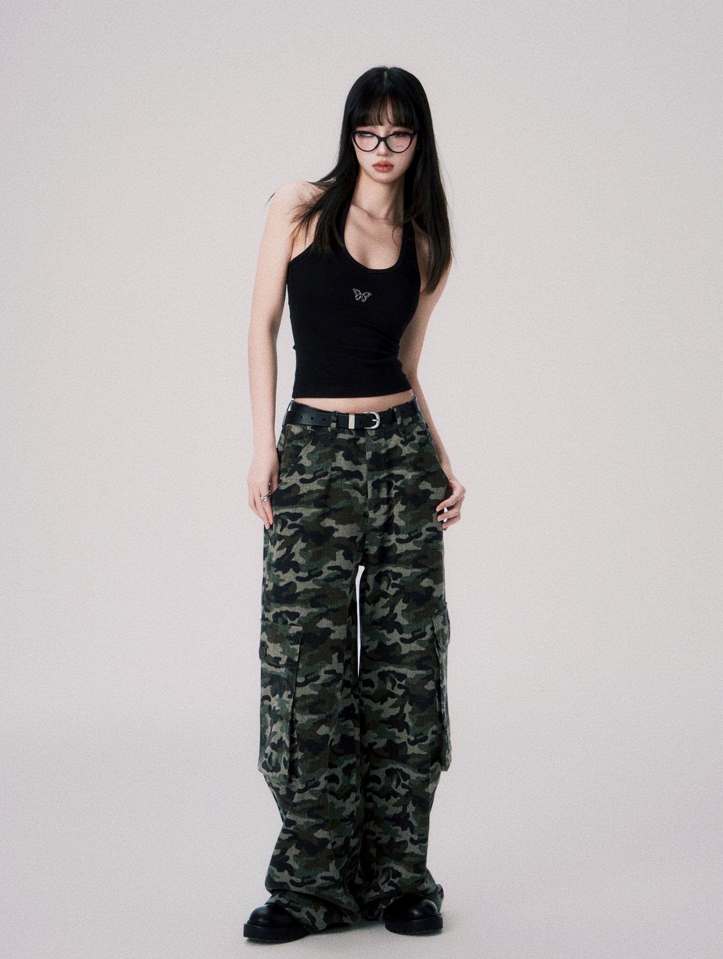 Loose Camouflage Cargo Pants - Casual Cool