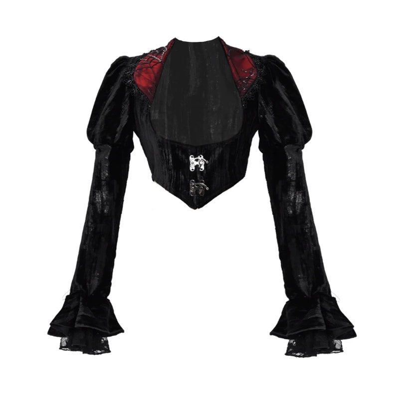 Duchess Gothic Velvet Rococo Jacket