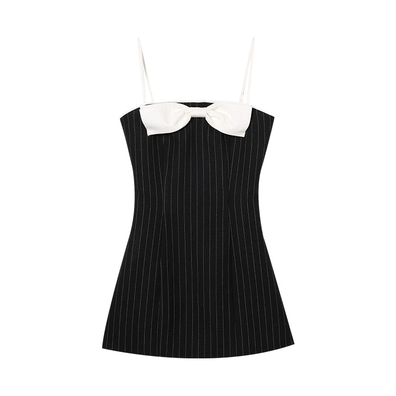 [Jennie Diary] Birthday Strap Dress - Summer Black Strapless Dress