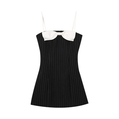 [Jennie Diary] Birthday Strap Dress - Summer Black Strapless Dress