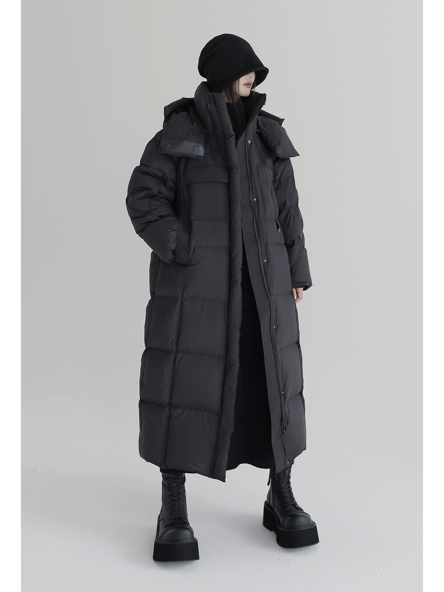 National Standard Outdoor White Duck Down Jacket