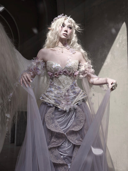 Fairy Corset Bustier Top | Moonlight Fishbone Bra