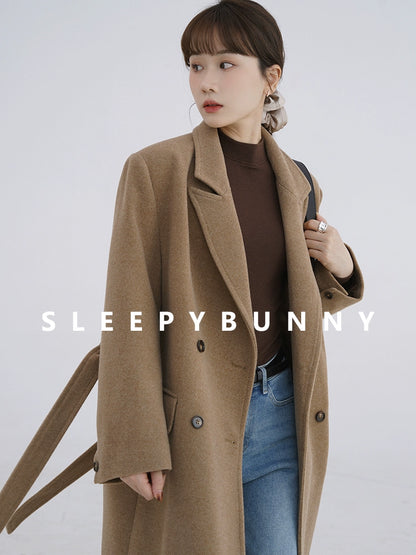 Thickened Warm Woolen Coat