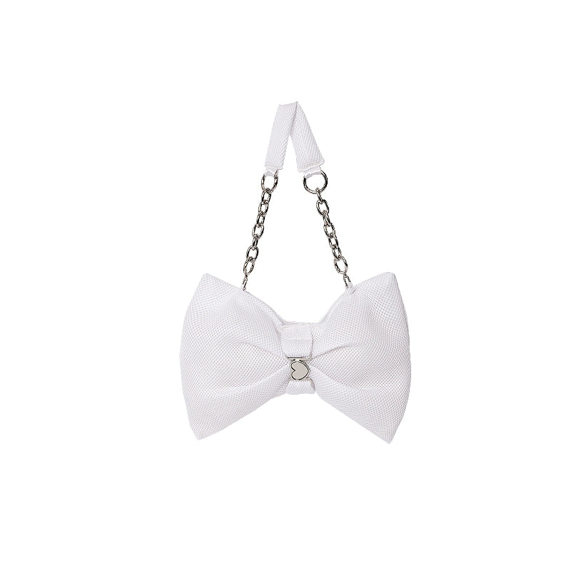 Bowknot Waist Pleated Bag