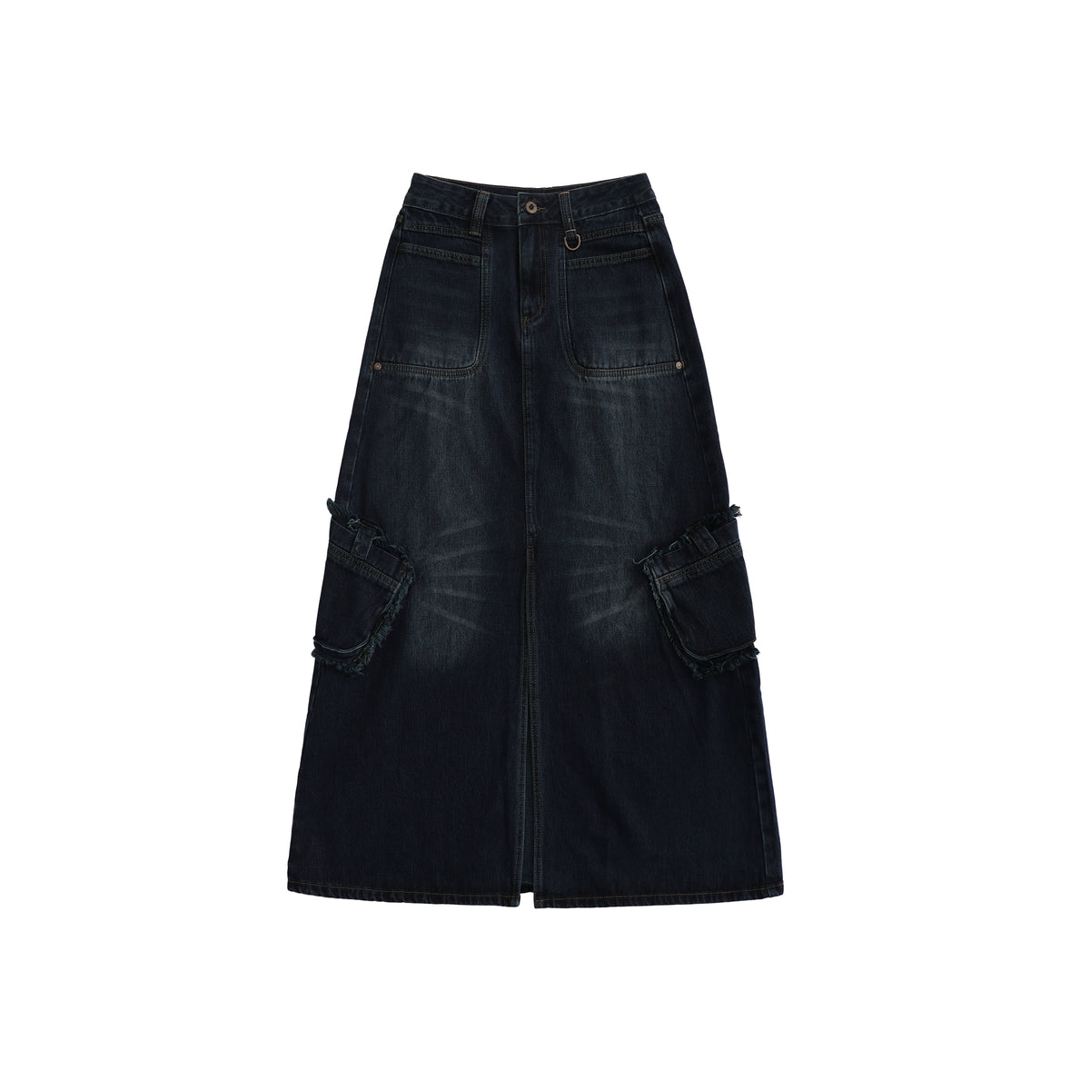 Vintage Cat Whiskers Denim Work Dress
