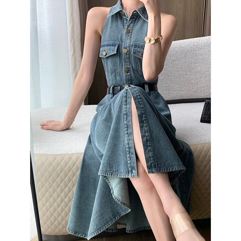 Slim Denim Dress