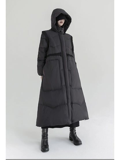 Unisex Hooded Winter Duck Down