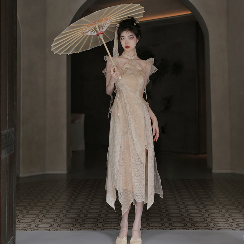 Chinese Blossom 2-Piece Dress