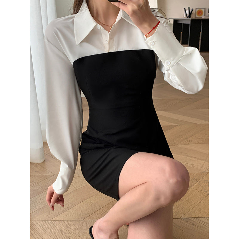 Slim French Style Dress