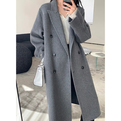 Luxe Grey Coat Set