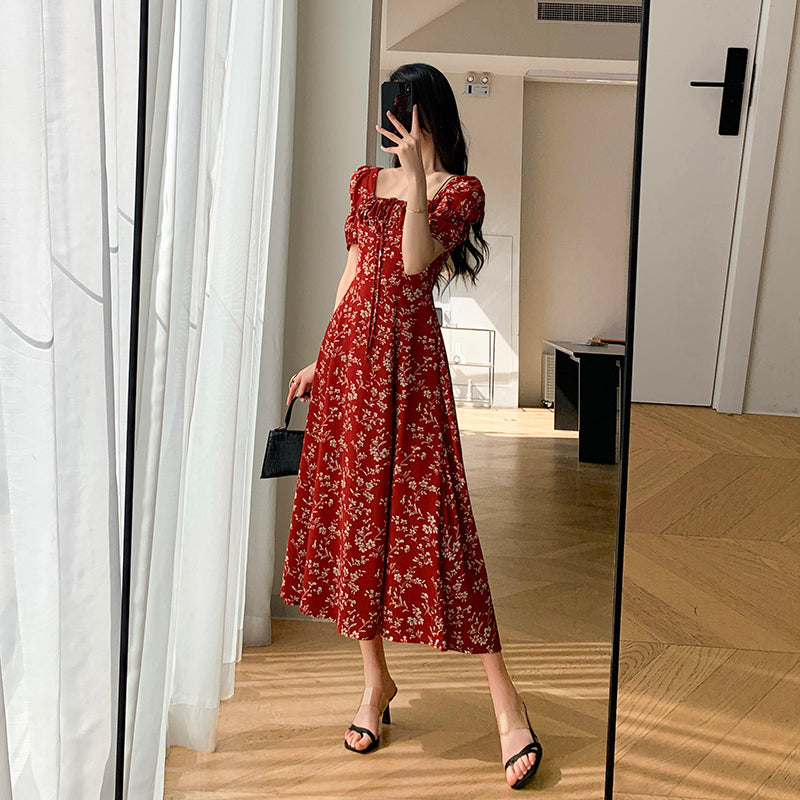 High-End Red Dress 'Summer