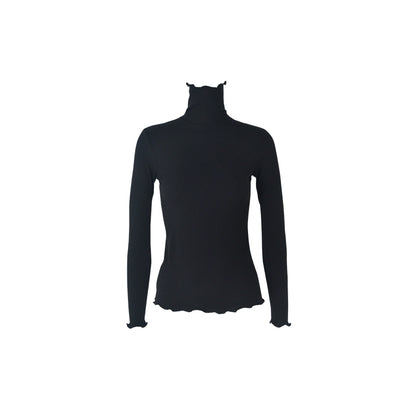 Wave Edge High Neck Pullover