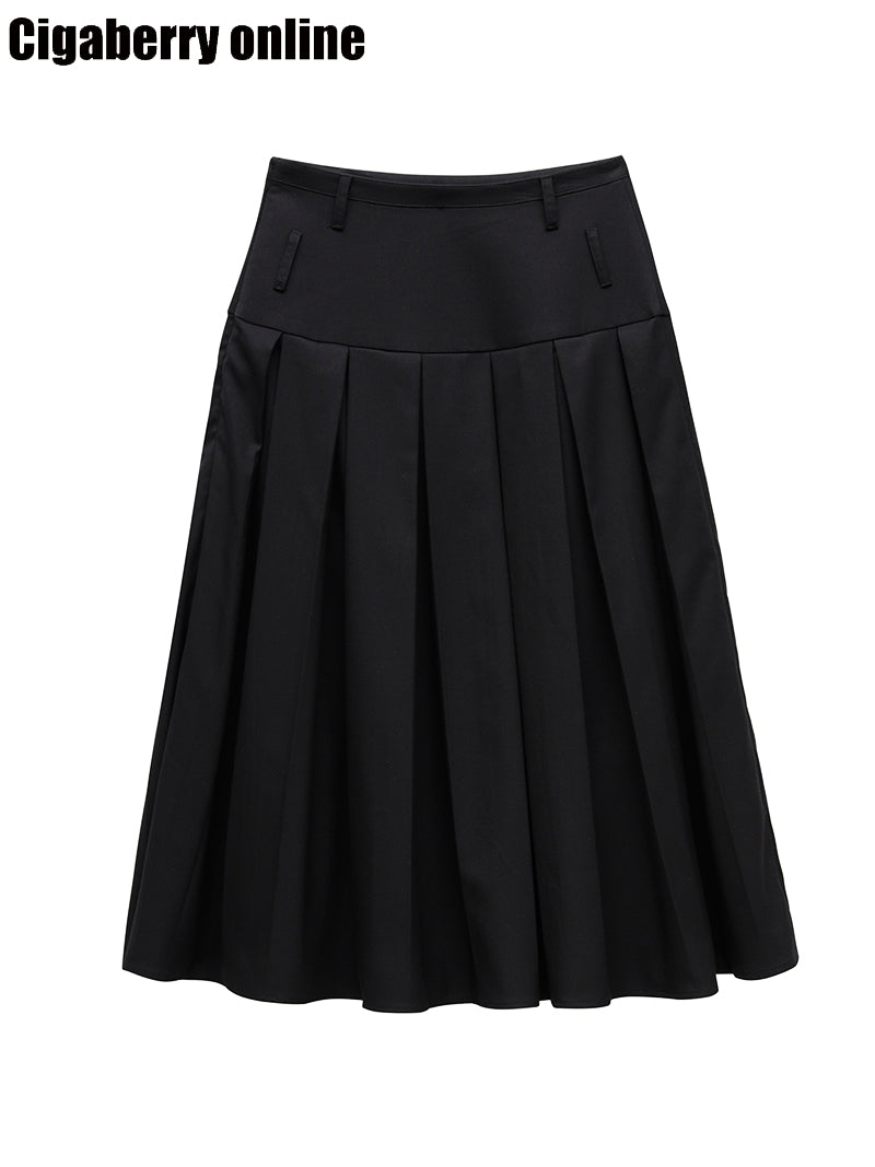 Campus Pleated Skirt