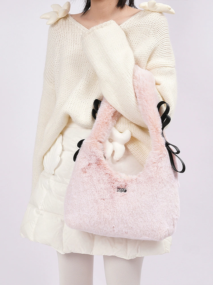 Fur Winter Shoulder Bag