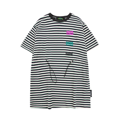 Striped College Dress Tee