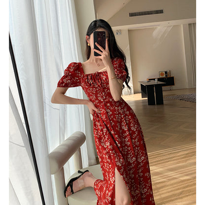 High-End Red Dress 'Summer