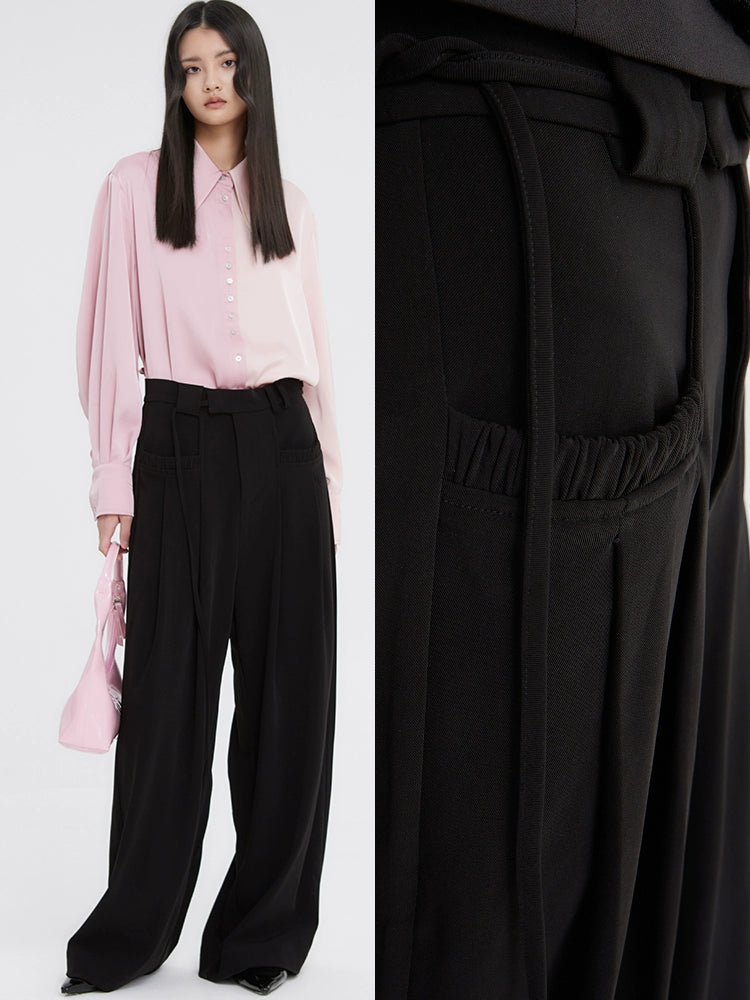 Unrestrained Miss Floor-Length Wide Leg Pants