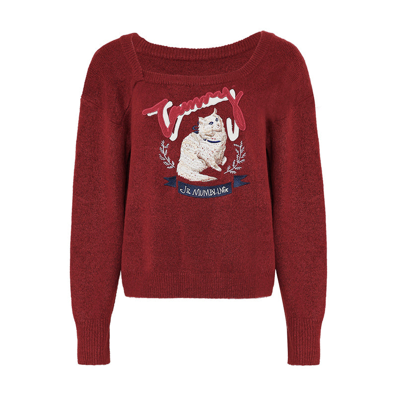 Puff Cat Sweater