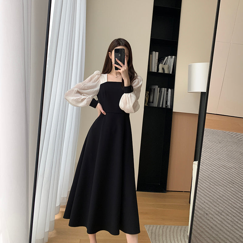 2023 Autumn Black Dress