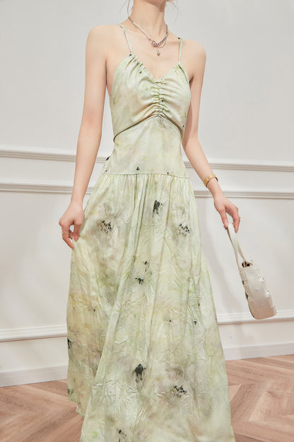 Green Strap Dress 2023