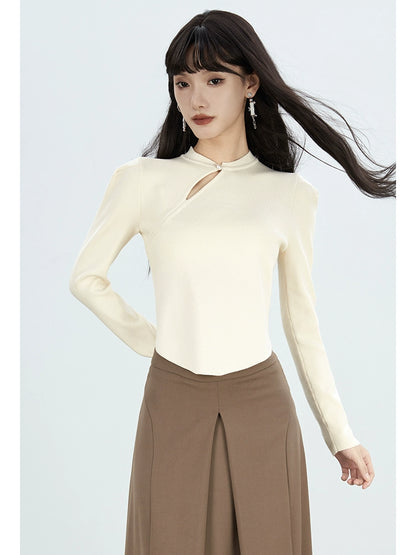 New Chinese Hollow Sweater Top