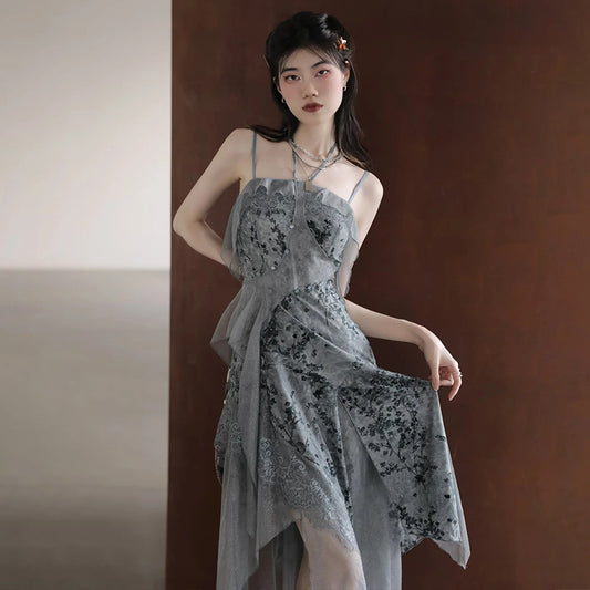 Yarn Fleece Dress