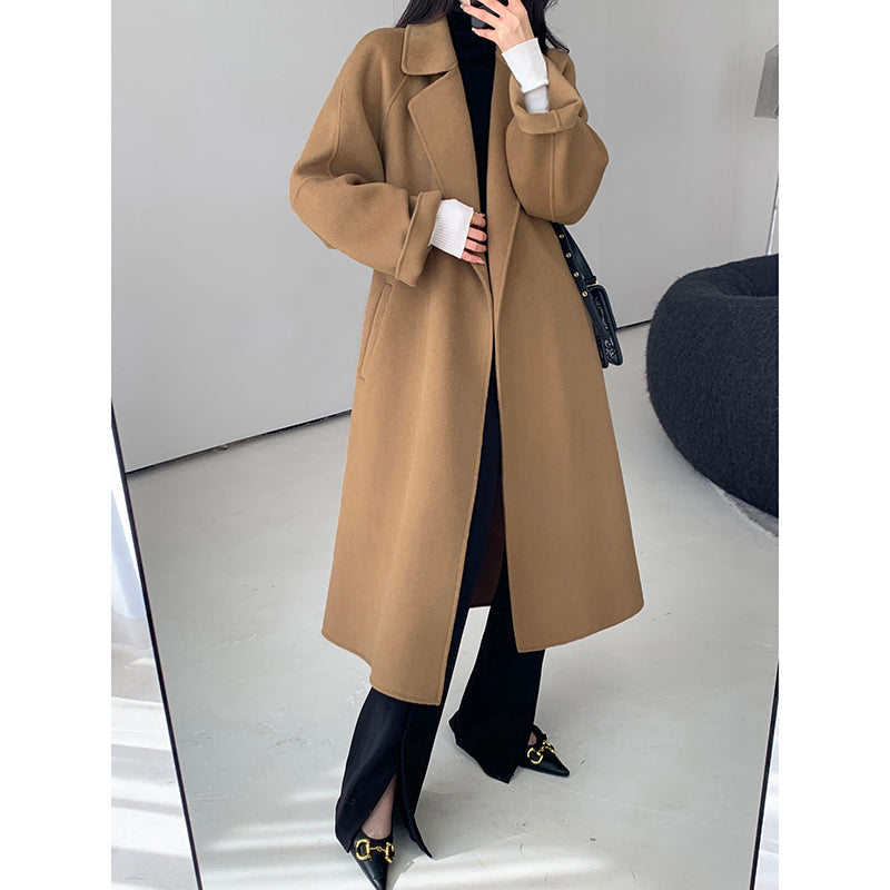 Fashion Forward: Dual-Fabric Wool Coat