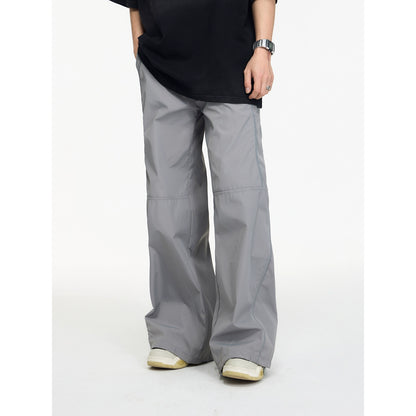 Reflective Stripe Nylon - Bella Retro Sports Pants